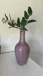 Vaasje van Brynxz, kleur oud rose, Ophalen of Verzenden, Zo goed als nieuw, Aardewerk of Porselein