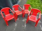 4 Kinderstoeltjes - Gratis Afhalen!, Tuin en Terras, Ophalen, Gebruikt, Plastic, Stapelbaar