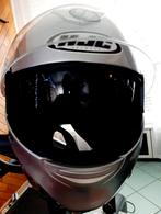 Motor- Helm, HJC SF MAX zilver/grijs kleur mt 54, XS, Systeemhelm, HJC, Ophalen of Verzenden