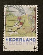 persoonlijke postzegel Kind met hondjes, Postzegels en Munten, Na 1940, Verzenden, Gestempeld