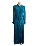 Fabienne Chapot maxi jurk M, Maat 38/40 (M), Beige, Ophalen of Verzenden, Zo goed als nieuw