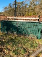 Poorten verschillende maten vanaf €125, Ophalen, Nieuw, IJzer, Dubbelstaafmat hekwerk