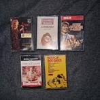 5 cassettebandjes, Bee Gees, Mouskouri, John  Denver, Bomans, Cd's en Dvd's, Cassettebandjes, Ophalen, Gebruikt, Pop, Origineel