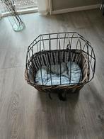 Hondenmand voor op de fiets, Dieren en Toebehoren, Ophalen, Zo goed als nieuw, Riet