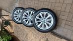 Bmw velgen met zomerbanden Pirelli 225 55 17 runflat, Ophalen, Gebruikt, BMW