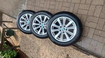 Bmw velgen met zomerbanden Pirelli 225 55 17 runflat  beschikbaar voor biedingen