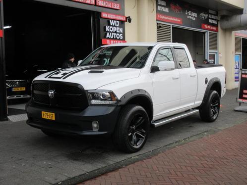 Dodge Ram 1500 5.7 V8 4x4 Crew Cab 5'7 Sport Leer Navi Camer, Auto's, Dodge, Bedrijf, Te koop, RAM 1500, 4x4, ABS, Achteruitrijcamera
