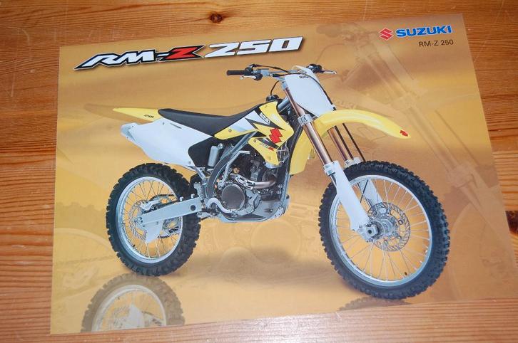 Suzuki RM-Z250, Motoren, Handleidingen en Instructieboekjes, Suzuki, Ophalen of Verzenden