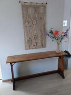 antieke side/refter tafel 165,5x39x76 cm LxBxH, Huis en Inrichting, Tafels | Sidetables, Gebruikt, Eikenhout, 150 tot 200 cm, Antiek