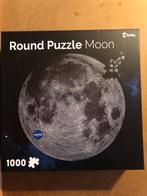 Ronde Maan Puzzel 1000 Stukjes - Compleet, Ophalen, 500 t/m 1500 stukjes, Zo goed als nieuw, Legpuzzel