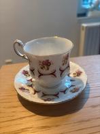 Royal Adderley bone china engeland kop en schotel, Antiek en Kunst, Ophalen of Verzenden