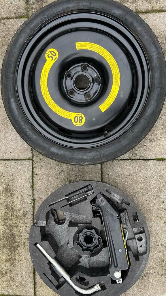 Thuiskomer Golf 7 - Complete Set, Auto-onderdelen, Banden en Velgen, Banden en Velgen, All Season, 18 inch, Personenwagen, Gebruikt