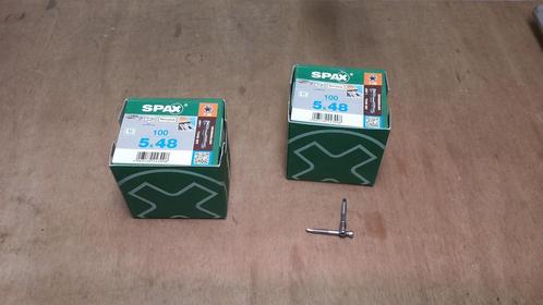 Spax rvs vlonderschroeven 5x48, Tuin en Terras, Hand-tuingereedschap, Nieuw, Overige soorten, Ophalen of Verzenden