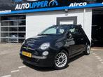 Fiat 500 C 0.9 TwinAir Lounge GERESERVEERD, Euro 5, Gebruikt, Cabriolet, Zwart