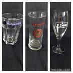 6 Bierglazen België, Verzamelen, Ophalen of Verzenden