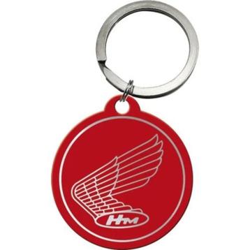 Honda motorcycles rood reclame sleutelhanger van metaal beschikbaar voor biedingen