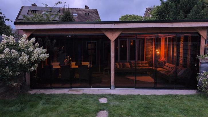 Glazenschuifwanden voor overkapping - nu met 10% korting!, Tuin en Terras, Overkappingen, Nieuw, Serre, Ophalen of Verzenden