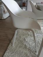 4 mooie Ikea eettafel stoelen, Huis en Inrichting, Stoelen, Ophalen of Verzenden, Zo goed als nieuw, Wit, Kunststof