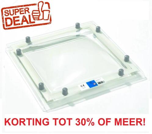 OP=OP Lichtkoepels met 30% korting of meer | magazijnverkoop, Doe-het-zelf en Verbouw, Glas en Ramen, Nieuw, Minder dan 80 cm