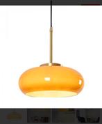 Hanging lamp bauhaus orange, Huis en Inrichting, Lampen | Hanglampen, Ophalen of Verzenden, Zo goed als nieuw, Minder dan 50 cm
