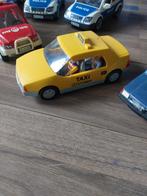 Taxi playmobil met bestuurder en passagiers, Kinderen en Baby's, Speelgoed | Playmobil, Ophalen, Zo goed als nieuw, Los playmobil