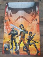 Star wars puzzel 160 stuks, Ophalen of Verzenden, Meer dan 50 stukjes, Zo goed als nieuw, 6 jaar of ouder