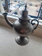 Antieke Tinnen Olielamp Theepot Vorm, Antiek en Kunst, Ophalen