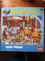 Thats life puzzel, Ophalen of Verzenden, 500 t/m 1500 stukjes, Gebruikt, Legpuzzel