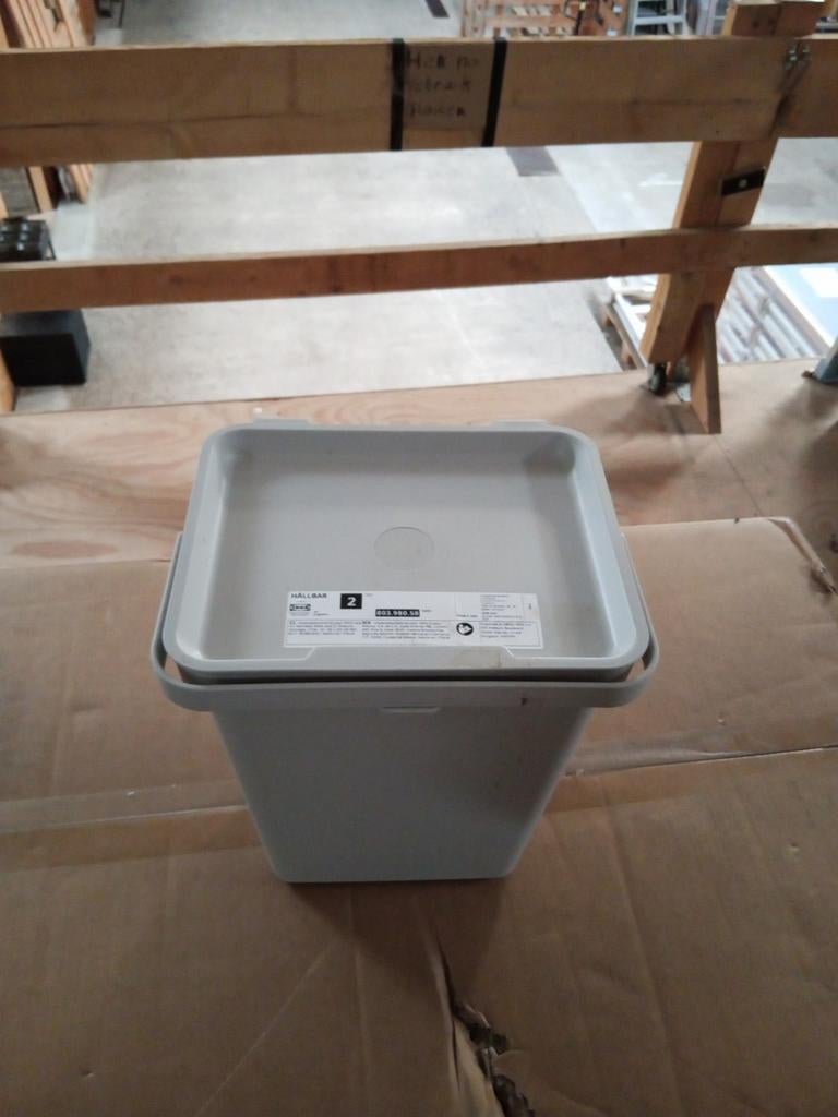 afval emmer voor bioafval, Ophalen, Nieuw