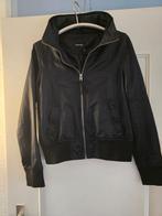 @ Zwarte jas, maat L fishbone, Ophalen of Verzenden, Gedragen, Maat 52/54 (L), Zwart