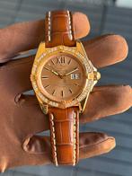 Breitling Cockpit 18K Rose Gold, 500 Pieces Limited ‘08!, Ophalen, Leer, Breitling, Polshorloge