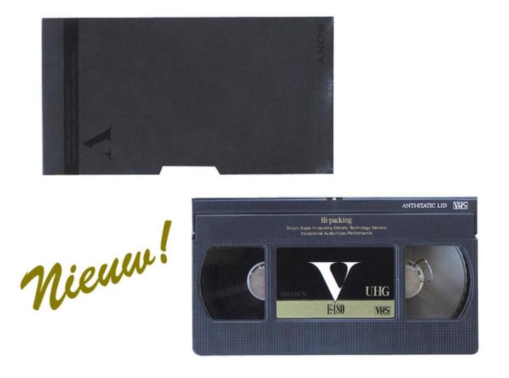 Videoband Nieuw Onbespeeld VHS Sony Opname tot 180 minuten, Cd's en Dvd's, VHS | Film, Ophalen of Verzenden