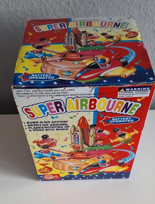 Vintage Super Airbourne Speelgoed - Bump-n-Go Actie, Antiek en Kunst, Antiek | Speelgoed, Ophalen of Verzenden