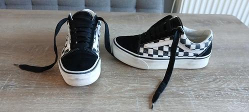 vans checkerboard 38 skate sneakers zwart wit 751505, Kleding | Dames, Schoenen, Sneakers of Gympen, Zwart, Ophalen of Verzenden
