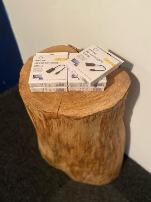 Renkforce USB-C Naar Displayport Adapter, Computers en Software, Pc- en Netwerkkabels, Nieuw, Ophalen of Verzenden