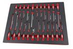 Schroevendraaierset / inlay / vulling voor gereedschapswagen, ., Nieuw, Ophalen of Verzenden, .