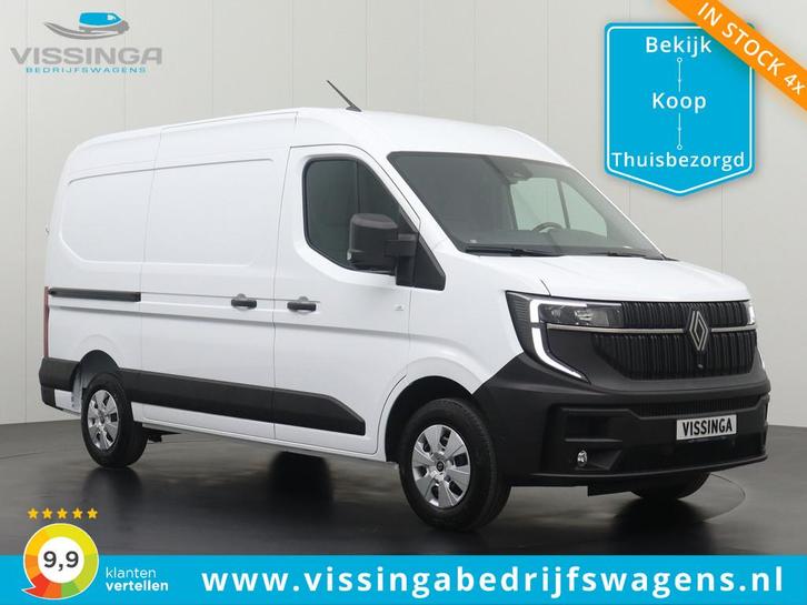 Renault Master L2H2 170 pk Extra Luxe Blanc Mineral (wit), Auto's, Bestelauto's, Bedrijf, Te koop, ABS, Achteruitrijcamera, Airbags