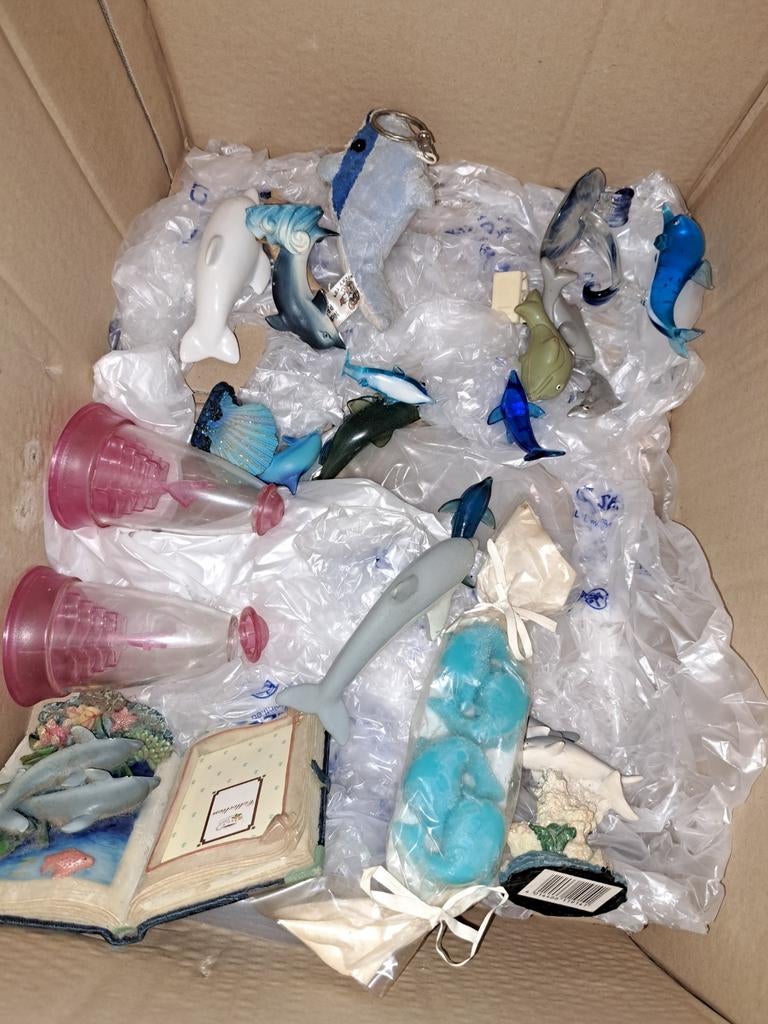 Doos vol dolfijnen verzameling, Ophalen of Verzenden