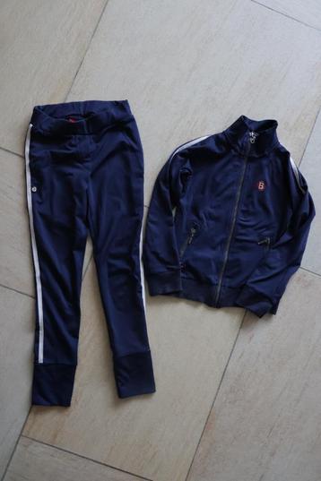 Br@nd trainingspak fitted pants 122 128 donkerblauw beschikbaar voor biedingen