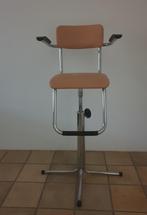 Vintage buisframe kappersstoel / kinderstoel van Gispen, Ophalen
