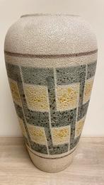 Opvallende West Germany Vintage Vaas, Huis en Inrichting, Woonaccessoires | Vazen, Overige materialen, Gebruikt, Geel, Ophalen of Verzenden