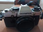 Zeer veelzijdige olympus  OM10  met veel toebehoren, Audio, Tv en Foto, Fotocamera's Analoog, Ophalen, Zo goed als nieuw, Spiegelreflex