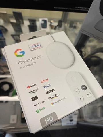 Google Chromecast met Google TV (HD) beschikbaar voor biedingen