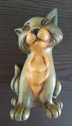 Vintage Keramiek Kat Beeldje, Antiek en Kunst, Ophalen of Verzenden