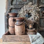 Landelijke sfeer, landelijke woonaccessoires, houten dienbla, Ophalen of Verzenden, Nieuw, Hout