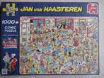 1000 Comic Puzzel: Jan van Haasteren-Hoera, Kruidvat 40 jaar, Ophalen, 500 t/m 1500 stukjes, Zo goed als nieuw, Legpuzzel