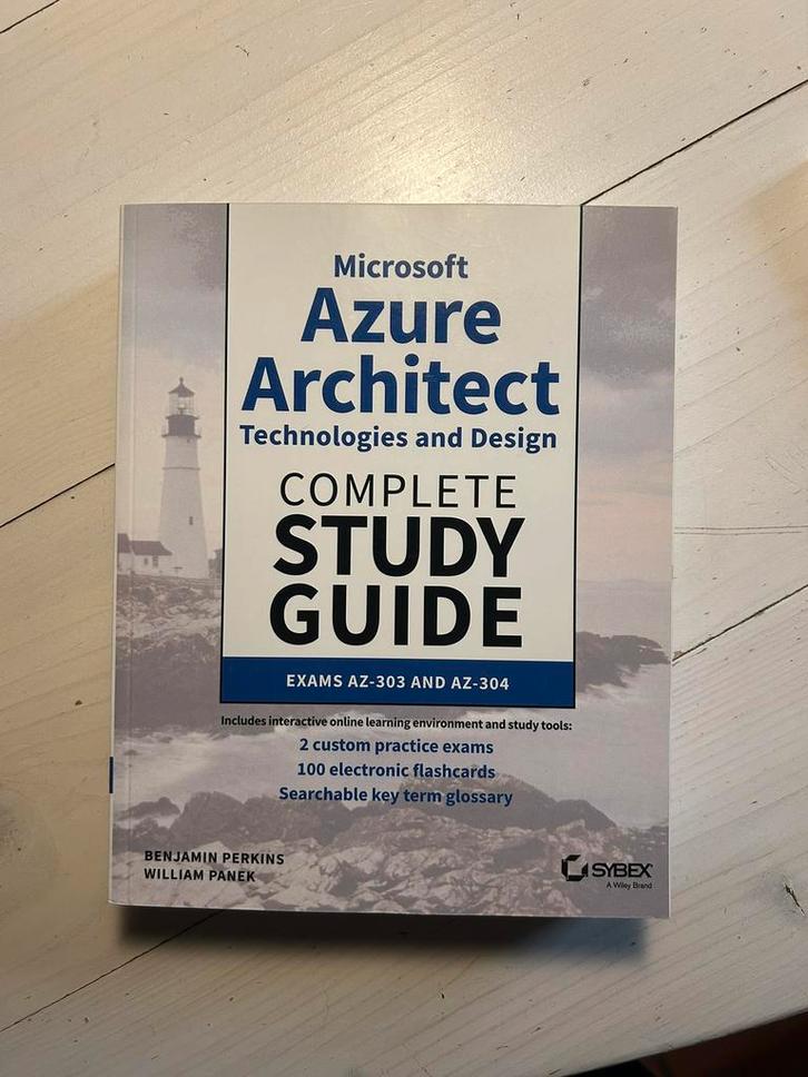 Microsoft Azure Architect Technologies and Design Complete, Boeken, Informatica en Computer, Zo goed als nieuw, Vakgebied of Industrie
