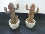2x Riviera Maison rustic ratten desert cactus /cactus in pot, Ophalen of Verzenden, Nieuw