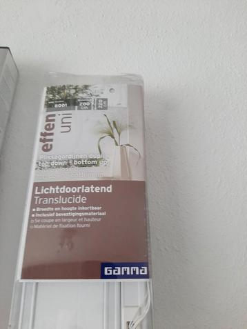 plissé gordijn dupli, top down - bottem up, nieuw  beschikbaar voor biedingen