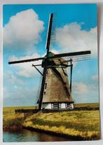 Oude ansichtkaart Texel; poldermolen ‘t Noorden., Verzamelen, Ansichtkaarten | Nederland, Ophalen, 1980 tot heden, Gelopen, Waddeneilanden